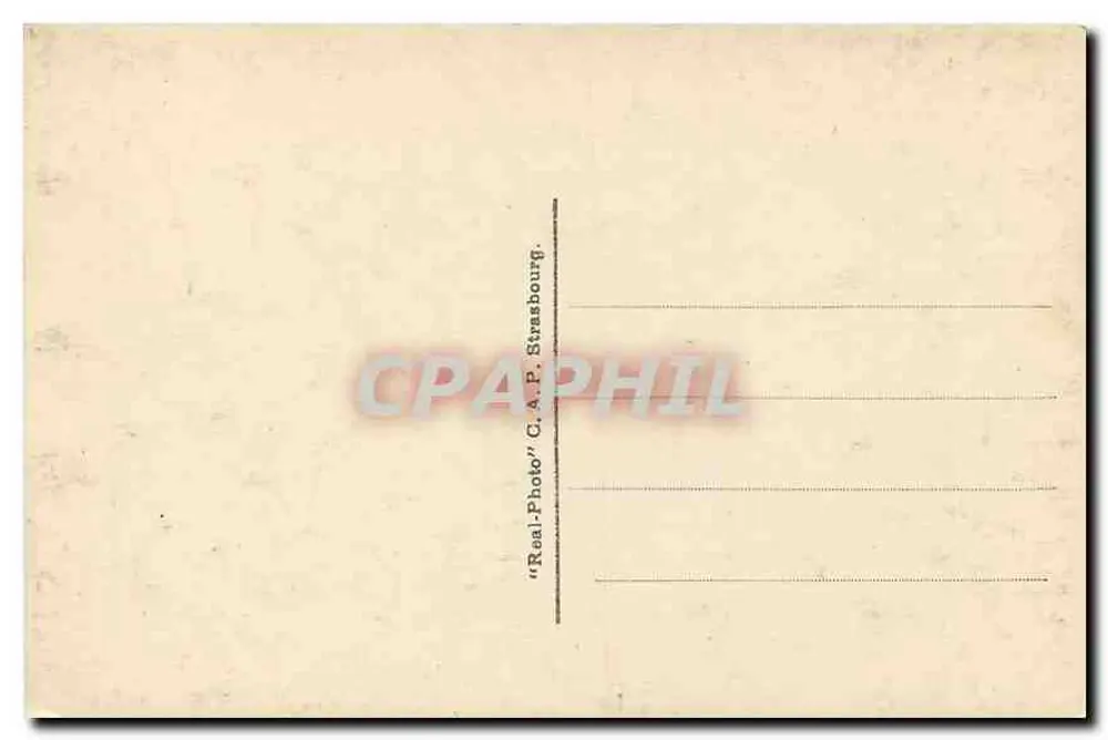 Pau. Das Schloss — Kleiner Salon. Familienzimmer — G.A.P. Straßburg, Nr. 23 - Rückseite