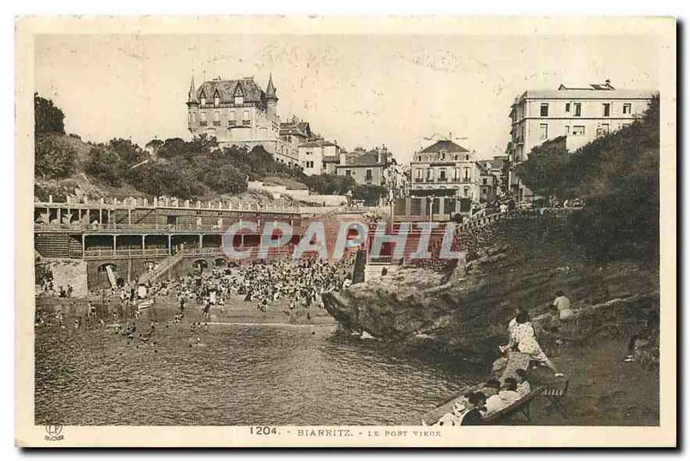 Biarritz - O Porto Vikox — Edição Lapouge-Océan, n°1204 - Frente