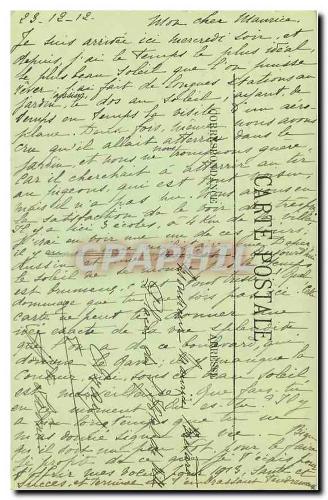 PAU — A Cadeia dos Pirineus — LL. N° 220 - Verso