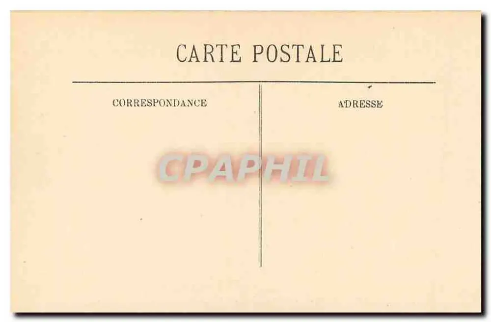 Rambouillet — Das Schloss — Der Empfangssaal (Ehemaliger Rat von Charles X) — LL. - Rückseite
