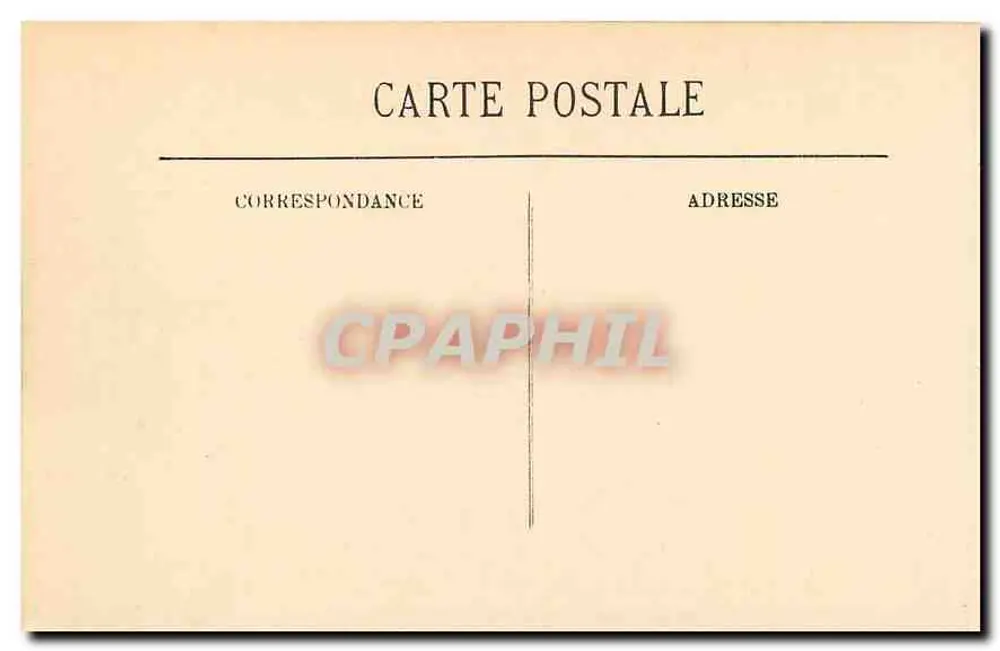 Rambouillet — Das Arbeitszimmer des Präsidenten der Republik — LL. n°24 - Rückseite
