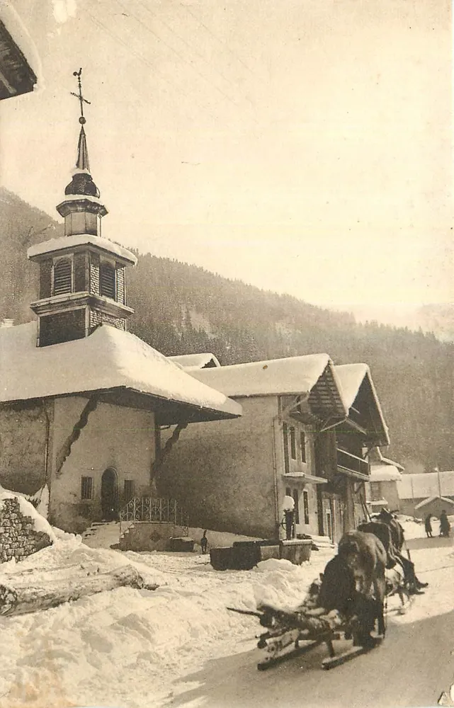 SIXT im Winter — Kapelle von Salvagny — Mag - Vorderseite