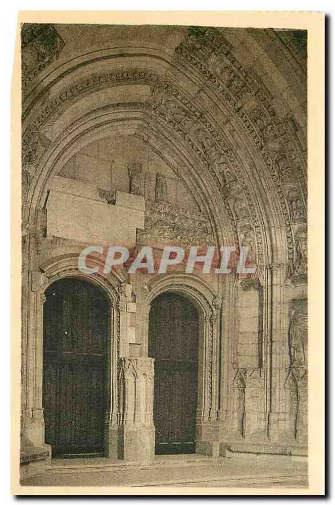 Tor der großen Kapelle — Palast der Päpste — Avignon - Vorderseite