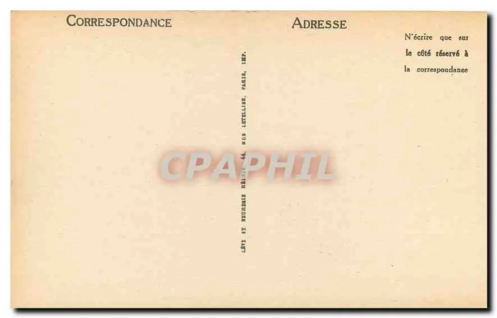 Rambouillet — Der Park — Das Schloss von der Insel der Hühner gesehen — LL - Rückseite