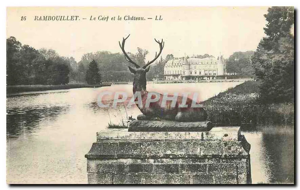 Rambouillet — De Hert en het Kasteel — LL - Voorkant