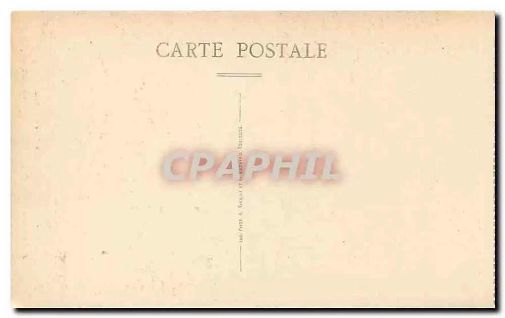 Abbaye de Saint-Denis — La Nef et le Chœur — Edit. C. Septfons, Tahac - Verso