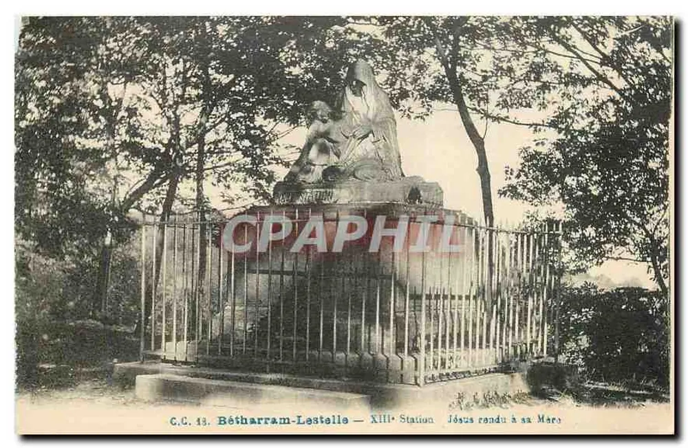 Bétharram-Lastelle — XIIIa Estação: Jesus entregue à Sua Mãe - Frente