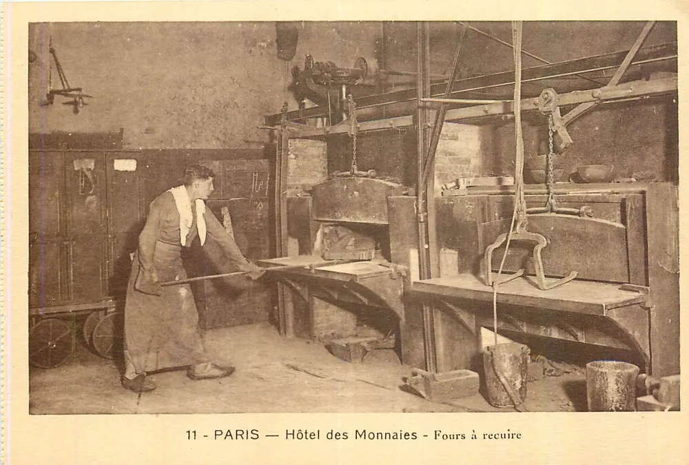 Paris — Münzhof — Glühöfen - Vorderseite