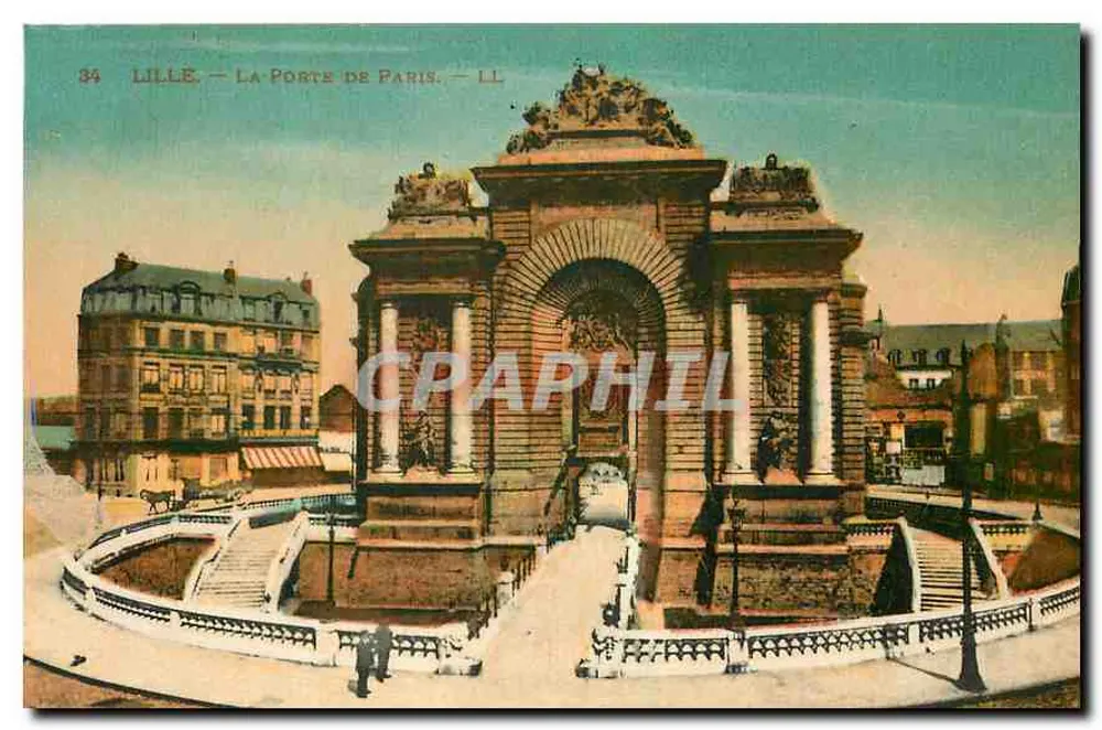 Lille — La Porte de Paris — LL — n°34 - Voorkant