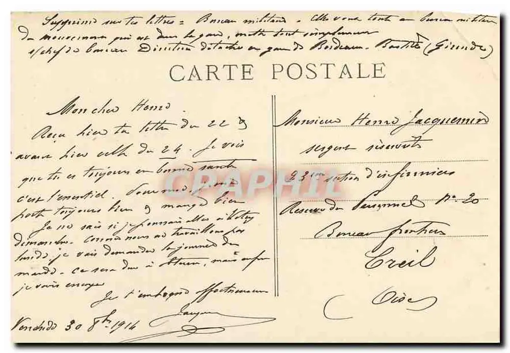 Bordeaux - The Rostral Columns — A.H. 3 - Back