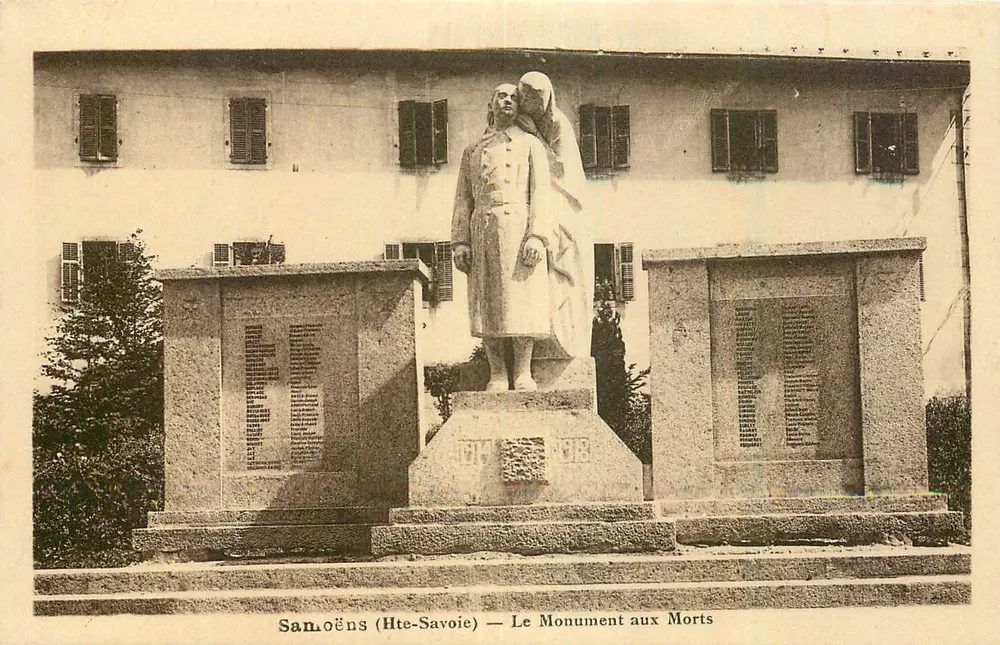 Samoëns (Hte-Savoie) — Der Kriegerdenkmal - Vorderseite
