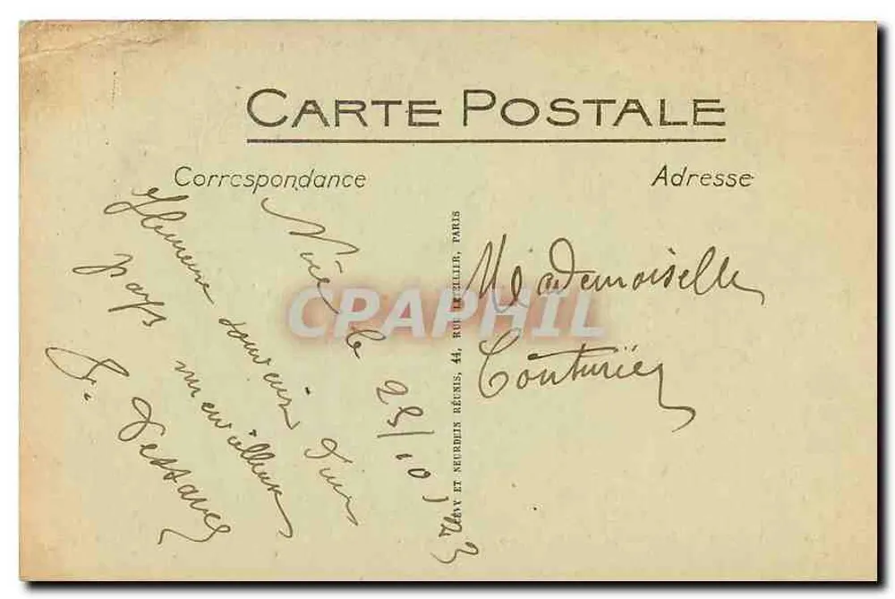 Monaco et Monte-Carlo — Vue prise du Signal — LL. — Selecta - Verso