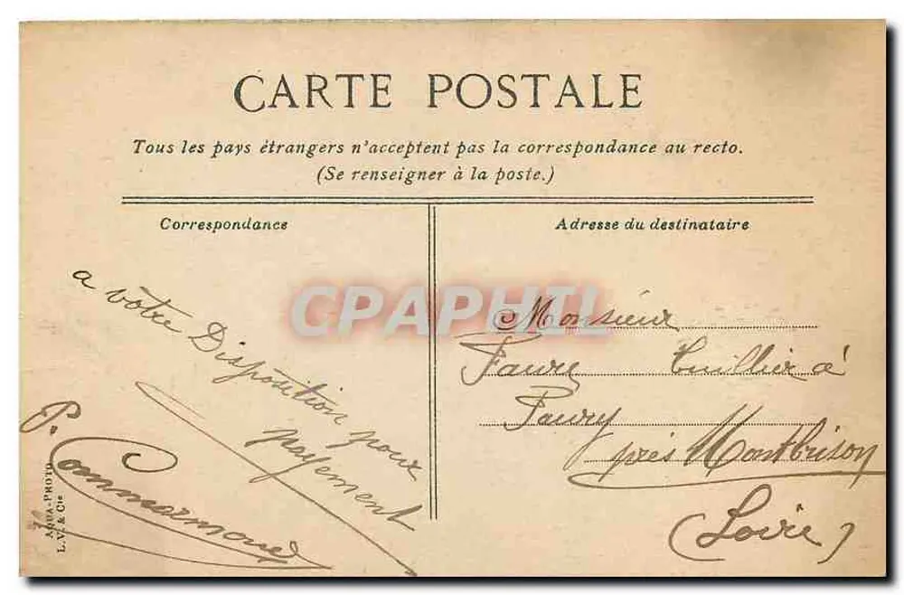 Lyon. A ponte do Lycée — 53 — LAVI & CIE - Verso