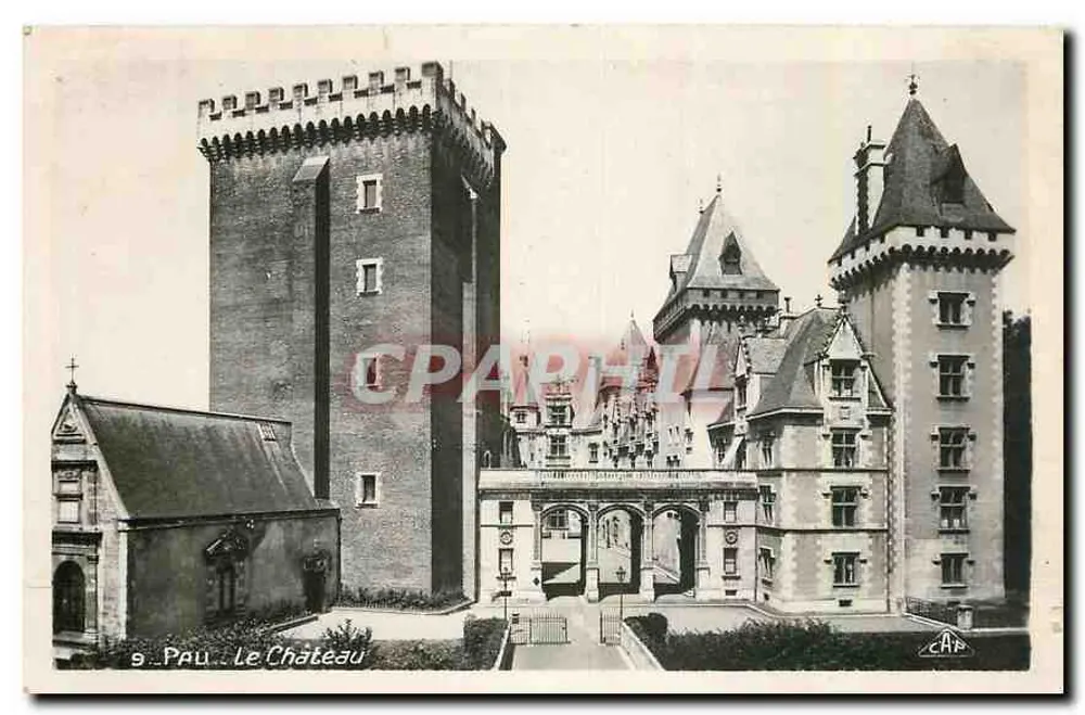 Pau. O Castelo — n°9 — editor C.A.P. - Frente
