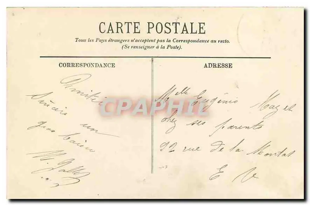 Environ de Saint-Étienne — Tunnel de Cornillon et Vallée de la Loire — LL. — N° 103 - Verso