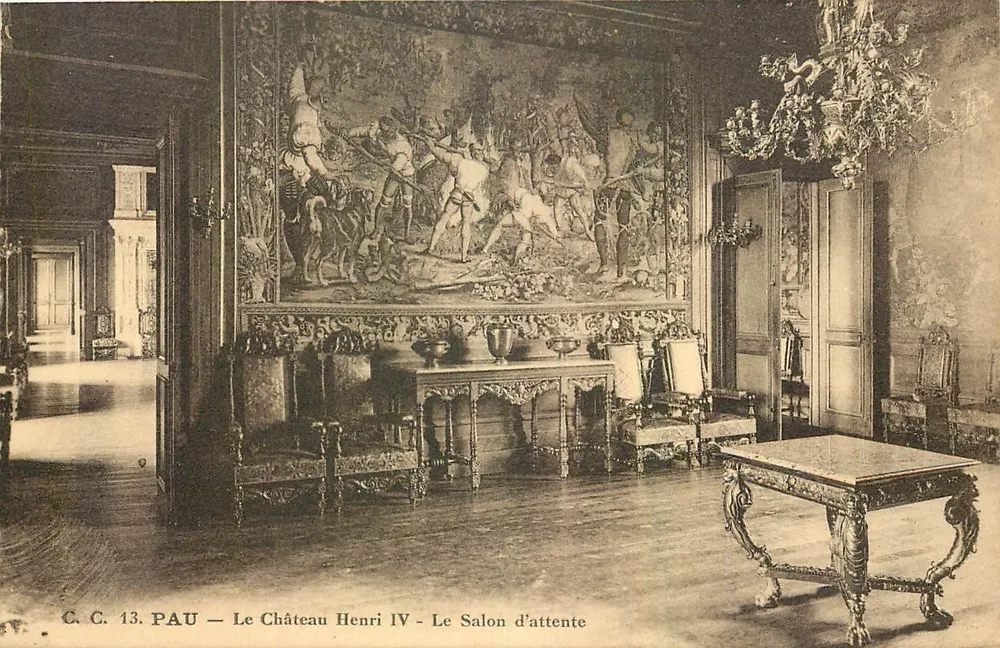 Pau — Schloss Henri IV — Wartezimmer — C.C. 13 - Vorderseite