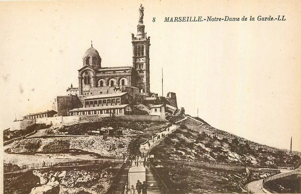 MARSEILLE.-Nossa Senhora da Guarda.-LL — editor LL, n°8 - Frente