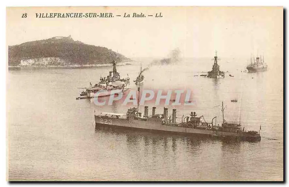 Villefranche-sur-Mer — La Rade — LL - Vorderseite