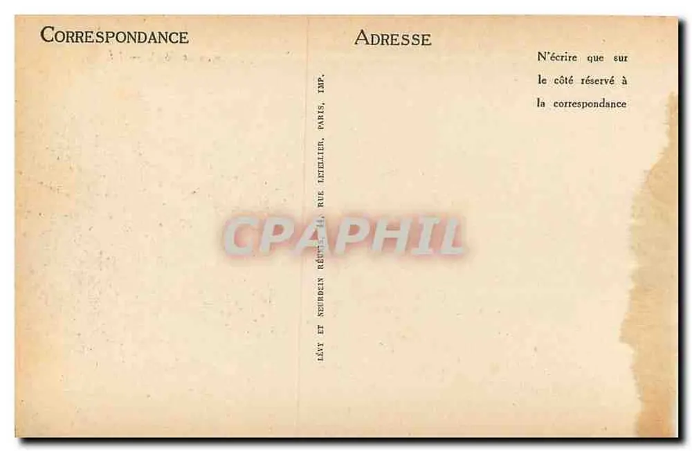 Saint-Raphaël — Oustalet du Capelou — onde o ilustre mestre Gounod compôs Romêo e Julieta na primavera de 1866 — LL - Verso
