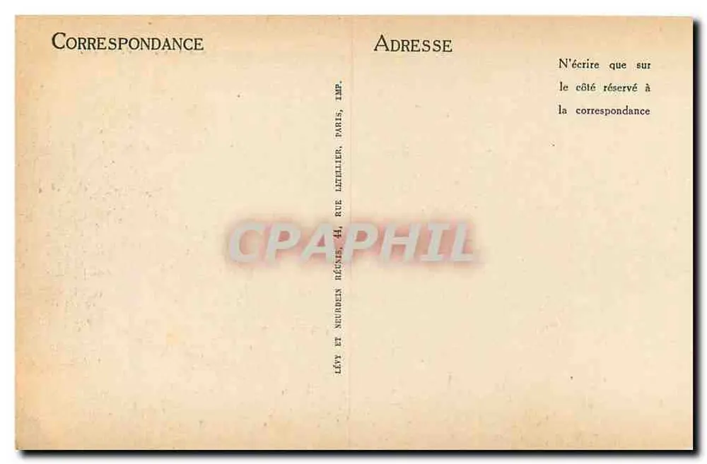 CANNES — Allgemeiner Blick vom Mont-Chevalier — LL - Rückseite