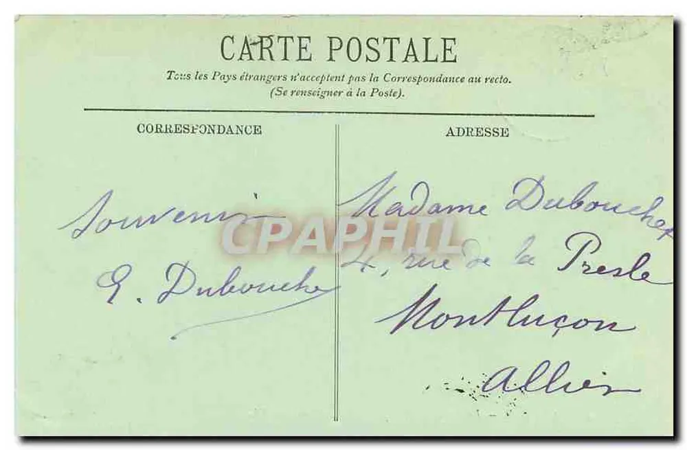 Lourdes — La Gare du Funiculaire et Panorama — LL. - Verso
