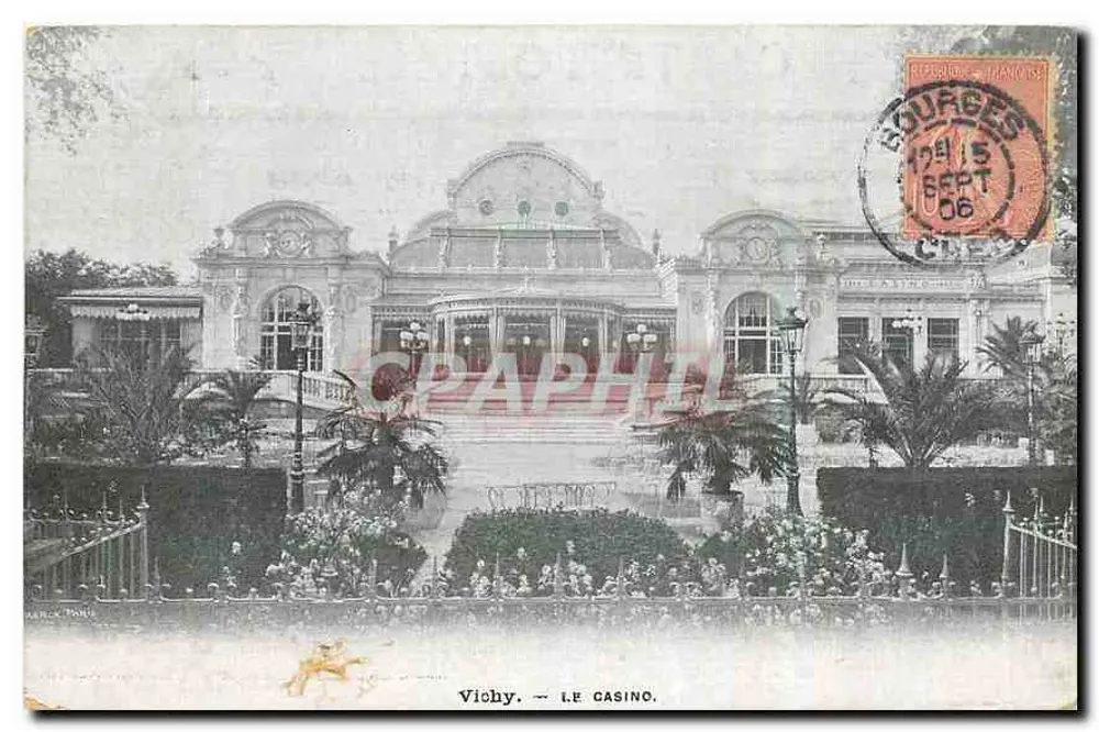 Vichy — O CASINO — Editor: KARL & PONCE - Frente