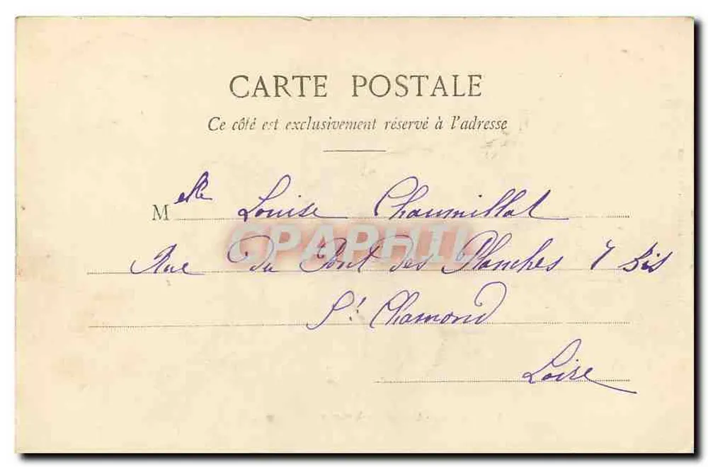 St-ÉTIENNE - Un Angolo di Marengo — Paulin Novellier, Sèvres - Verso