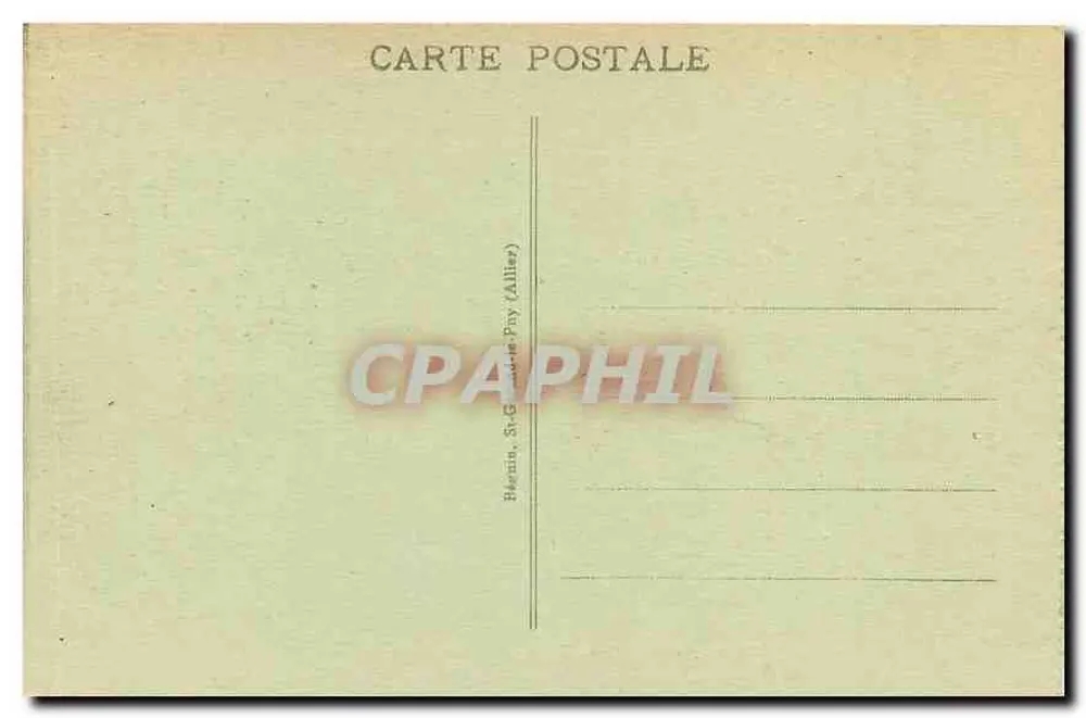 Vichy - Terrasse und Theater des Casinos — Labet, n° 324 - Rückseite