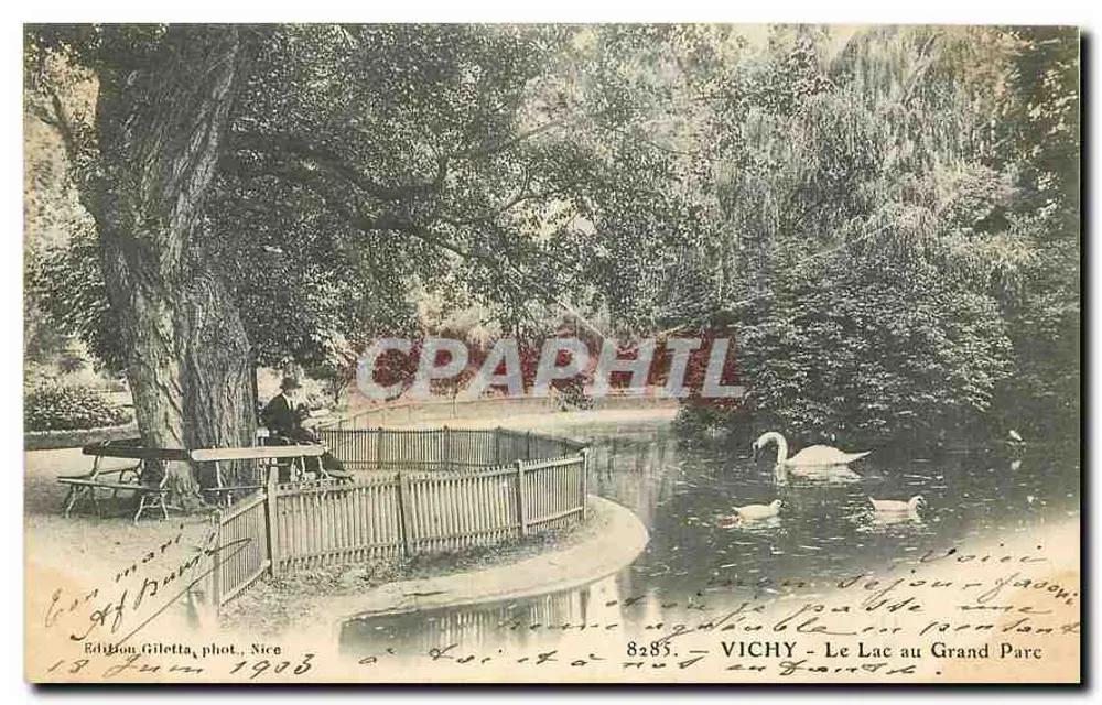 Vichy - O Lago no Grande Parque — Edição Giletta, fot. Nice, n° 8285 - Frente