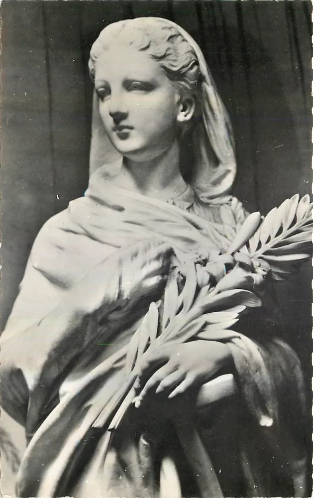Sainte Philomène — Altar der Archiconfraternität — Bildhauer Louis Noël - Vorderseite