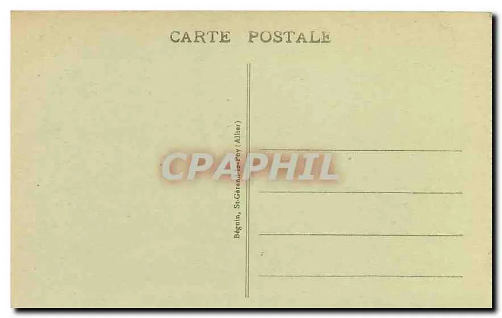Vichy — Dans les Parcs — Bassin des Cygnes — Ideal - Verso