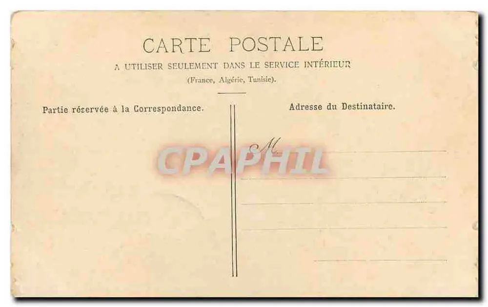 Poltiers - Turm der Porte de Paris — Imp. J. Lévrier, Poltiers - Rückseite
