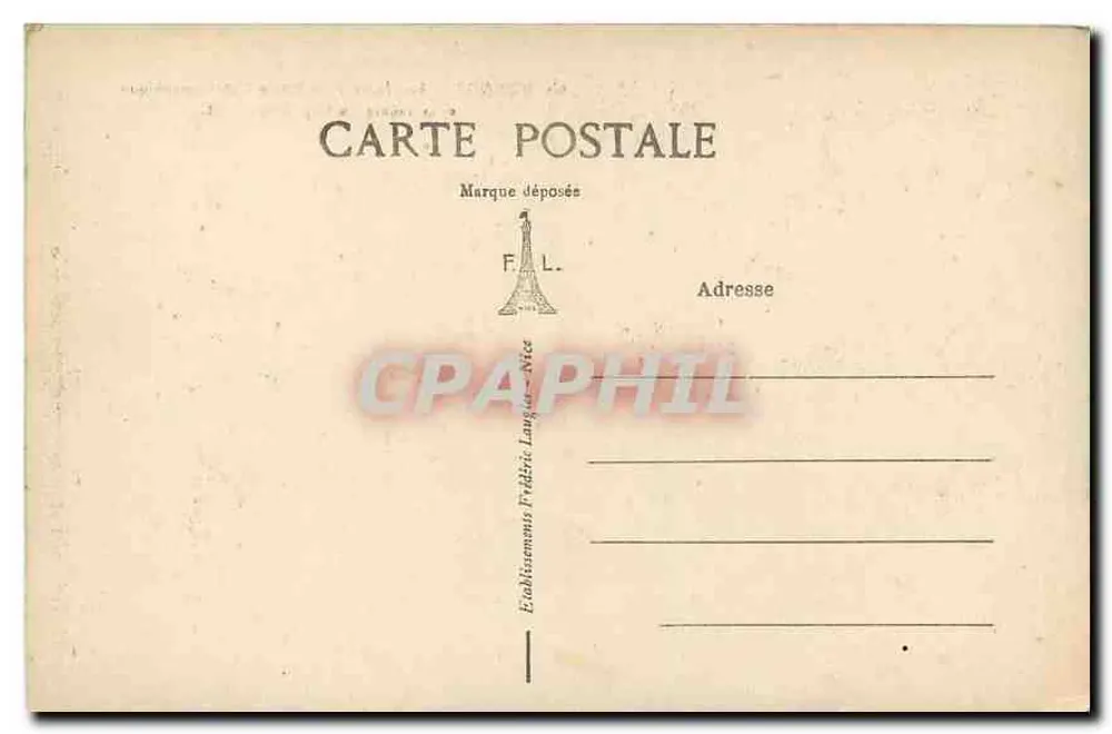 Monaco — Les Jardins, le Musée Océanographique et la Pointe du Cap-Martin — F.L. - Verso