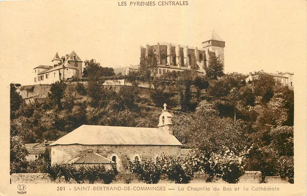 Saint-Bertrand-de-Comminges — La Chapelle du Bas und die Kathedrale — Éditions Labouche frères - Vorderseite