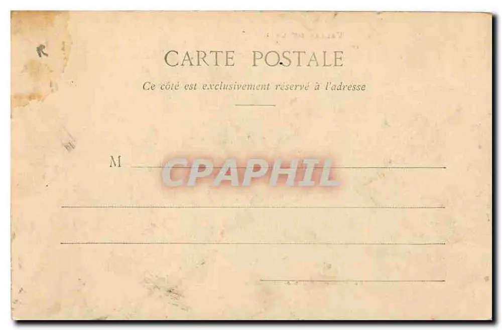 Tal von Celles — Le Pain de Sucre & Le Coquin — Verlag Ad. Weick, Saint-Dié (Depot) Nr. 41 - Rückseite