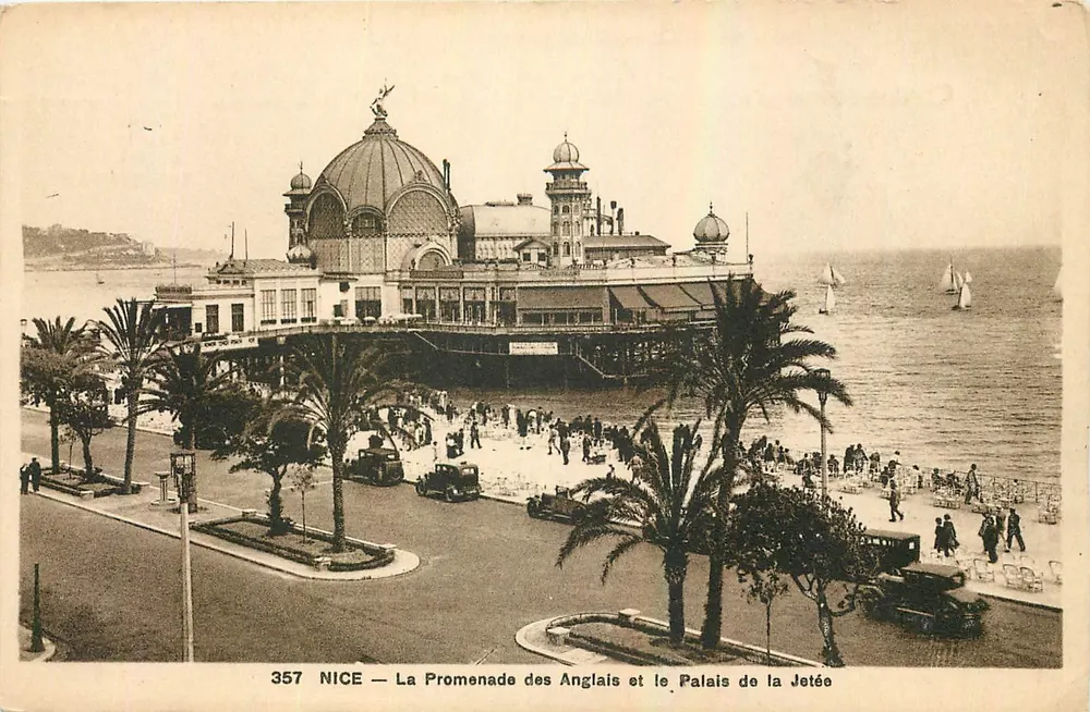 Nice — La Promenade des Anglais und das Palais de la Jetée — Éditeur ADIA IMP. NICE, n° 357 - Vorderseite