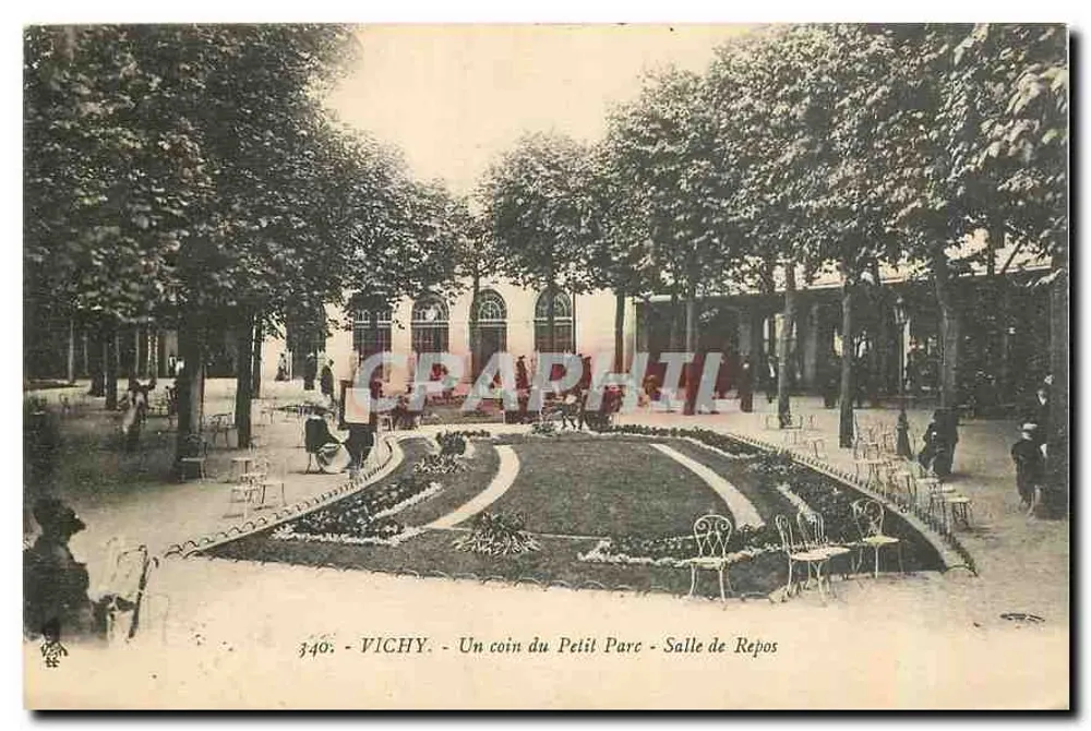 Vichy — Ecke des Petit Parc — Ruhezimmer - Vorderseite