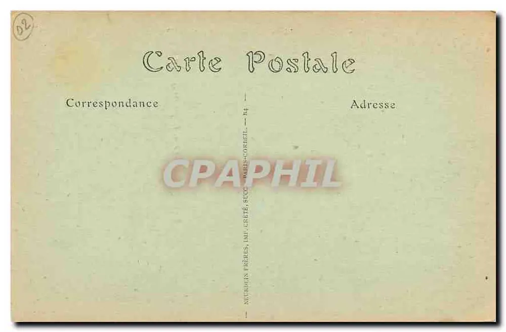 Berry-au-Bac (Aisne) — Ansicht der Côte 108 — Verlag: Créte, Créte Print, Paris - Rückseite