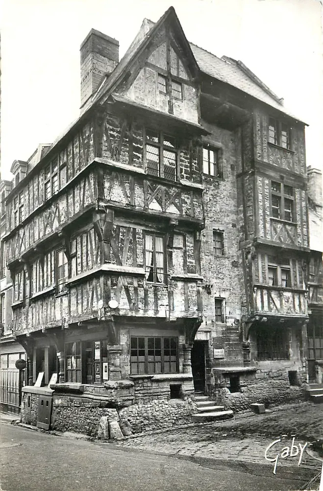 Haus des 15. Jahrhunderts — Straße Saint-Martin — Editions Gaby - Vorderseite