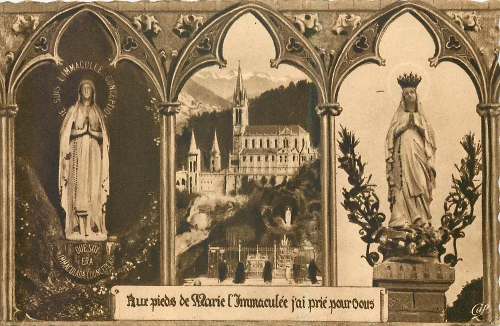 Lourdes — Nossa Senhora de Lourdes — editor Lourdes, n° 227 - Frente