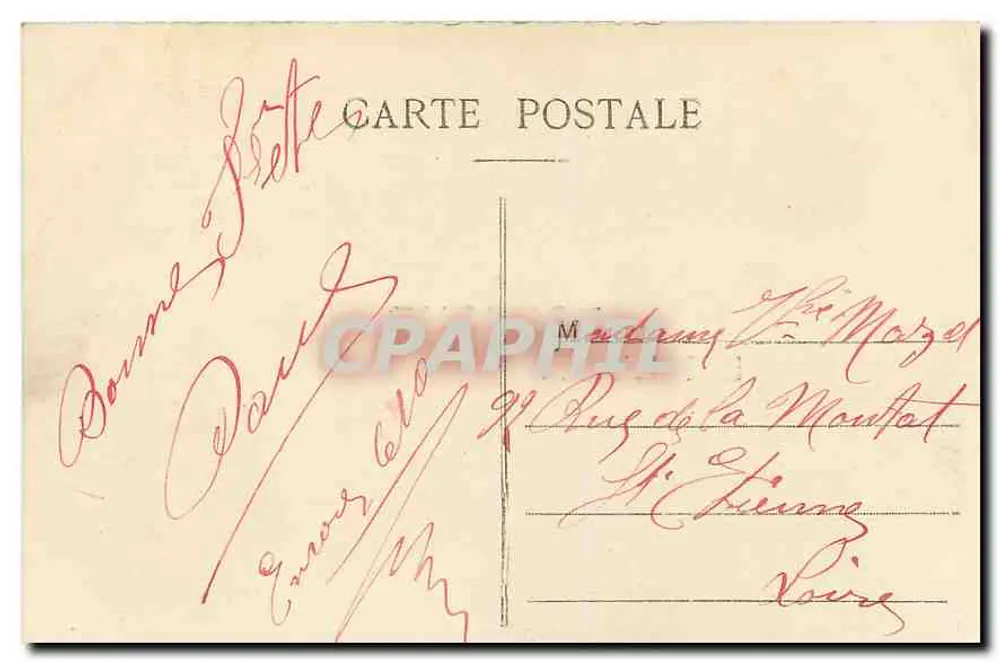 Lyon — Vista panorâmica e monumentos — E.C.L. n°85 - Verso