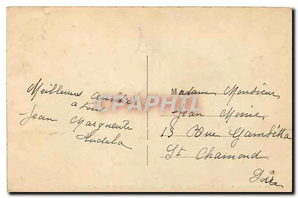 Montrond-les-Bains (Loire) — Ruinen des feudalen Schlosses — Verlag Pauze — Foto von Delorme - Rückseite