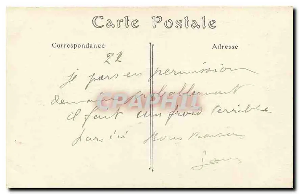 La Nef — Abbaye de SAINT-DENIS — ND. Phot - Verso