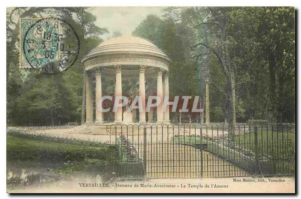 Versailles - Hameau de Marie-Antoinette - Der Tempel der Liebe — Mme Moreau, Verlag, Versailles - Vorderseite