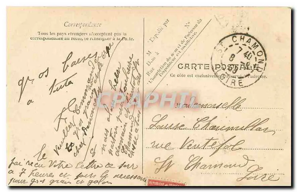 Lourdes — A Gruta Milagrosa — V.P. Paris No. 28 - Verso