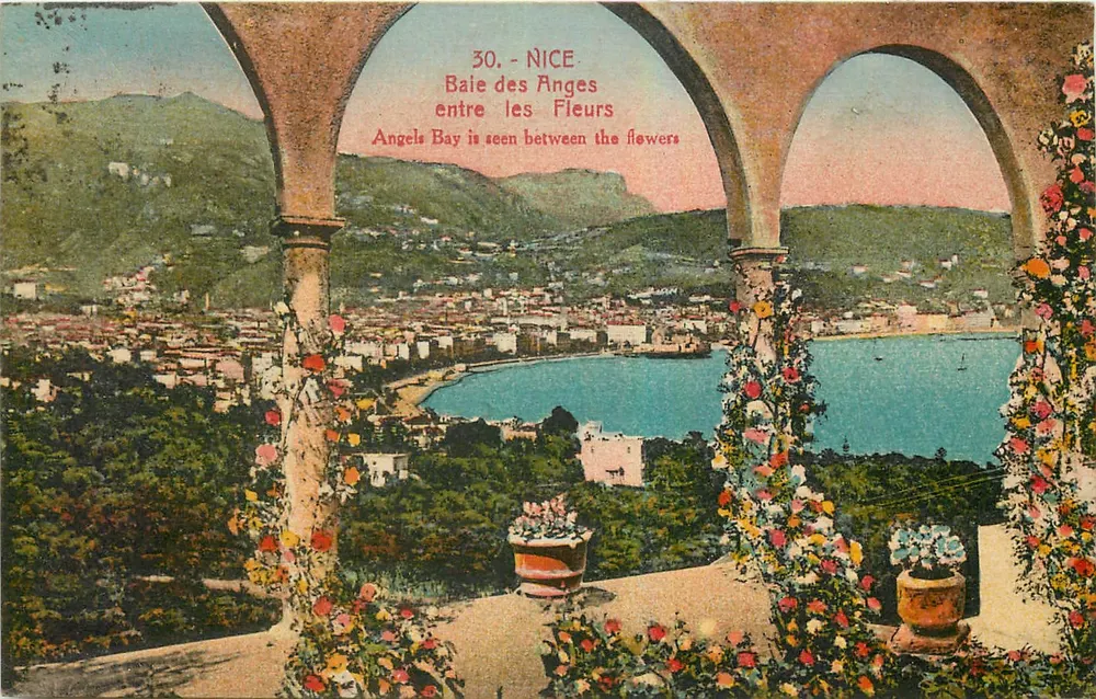 Nice - Baía dos Anjos entre as Flores — Edição Bletta, n°30 - Frente