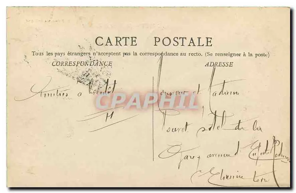 Nîmes — Jardin de la Fontaine — B.F.O. éditeur, n°12 - Verso