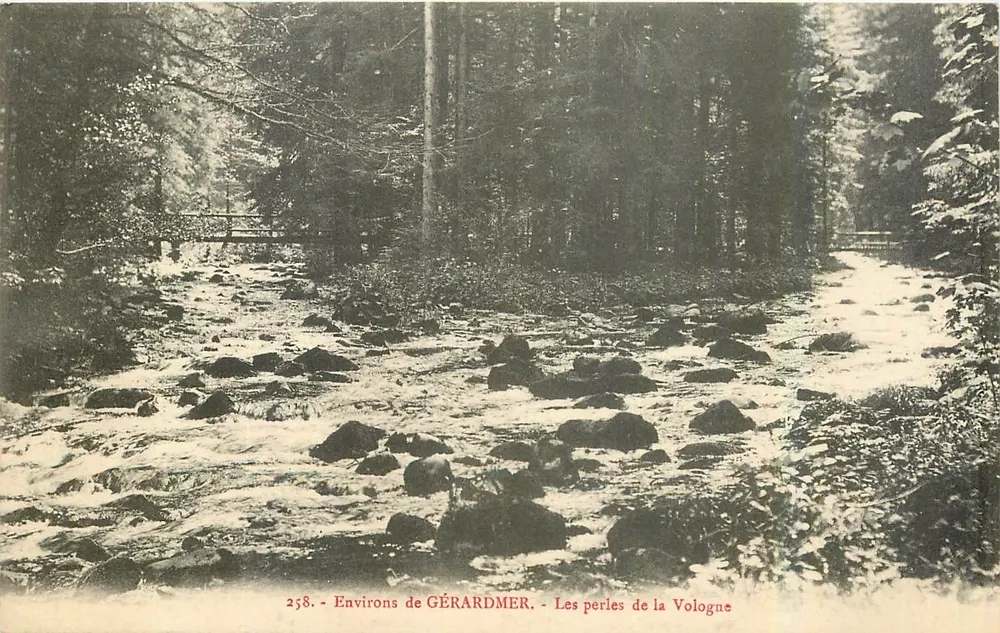 Omgeving van GÉRARDMER — Perlen van de Vologne — n° 258 - Voorkant