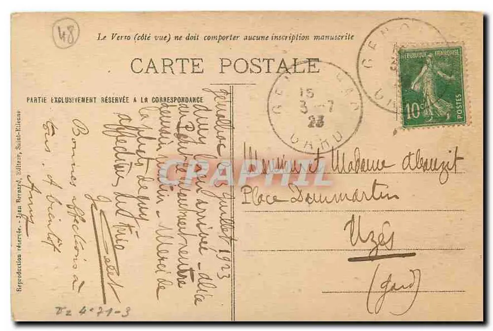 N.-D. das Neves - O Grande Claustro — Jean Bernay, n°27 - Verso