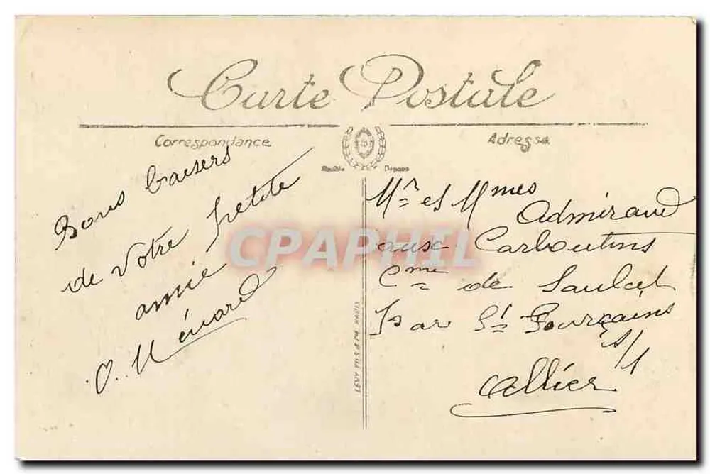 Paris — A Torre Saint-Jacques — Torre Saint-Jacques — LL - Verso